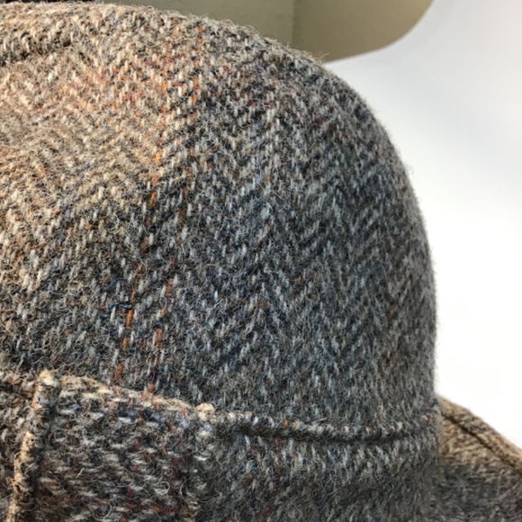 💥PRICE DROP💥Brown tweed wool fedora - Picture 6 of 7